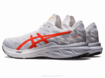 Asics dinablasto 3 zapatillas blancas y rojas - Image 3