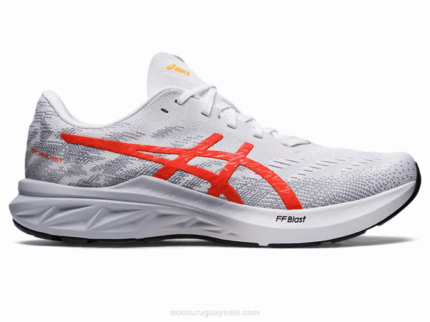 Asics dinablasto 3 zapatillas blancas y rojas