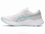 Asics Dinablasto Zapatillas Blanco Azul Claro Rendimiento Deportivo - Image 4