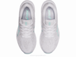 Asics Dinablasto Zapatillas Blanco Azul Claro Rendimiento Deportivo - Image 6