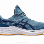 Asics dinablasto zapatillas ligeras océano profundo