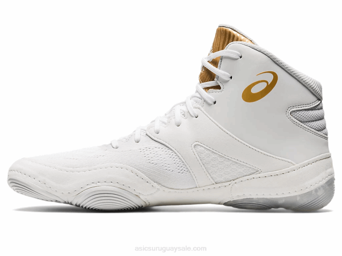 Asics élite dividida zapatillas oro blanco puro deportivas cómodas - Image 4