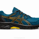 Asics empresa de gel 9 en verde azulado y tormenta de arena