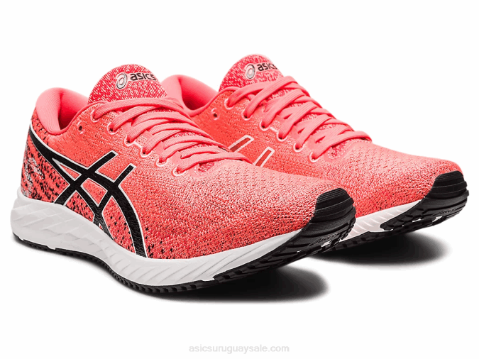 Asics entrenador gel ds 26 coral y negro brillante - Image 2