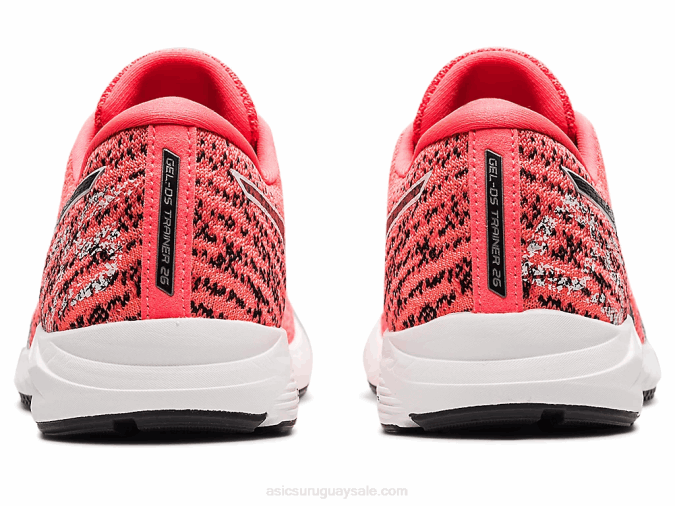 Asics entrenador gel ds 26 coral y negro brillante - Image 5