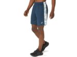 Asics entrenamiento corto azul francés y tono polar - Image 2