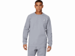 Asics equipo de punto de movilidad hombres yeso gris