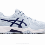 Asics escuela de grado 8 gel suave azul marino