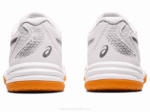 Asics escuela grado 5 zapatillas blancas plata deportivas - Image 5