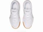 Asics escuela grado 5 zapatillas blancas plata deportivas - Image 6