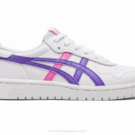 Asics Escuela Primaria Blanco Amatista Zapatillas Deportivas