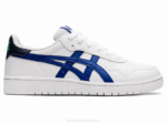 Asics escuela primaria blanco azul estilo japonés