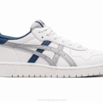 Asics escuela primaria blanco gris piedmont estilo y comodidad