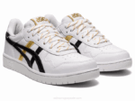 Asics escuela primaria blanco negro estilo japonés - Image 2