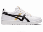 Asics escuela primaria blanco negro estilo japonés
