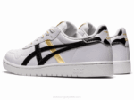 Asics escuela primaria blanco negro estilo japonés - Image 3