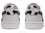 Asics escuela primaria blanco negro estilo japonés - Image 5