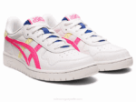Asics escuela primaria blanco rosa fuerte estilo moderno - Image 2