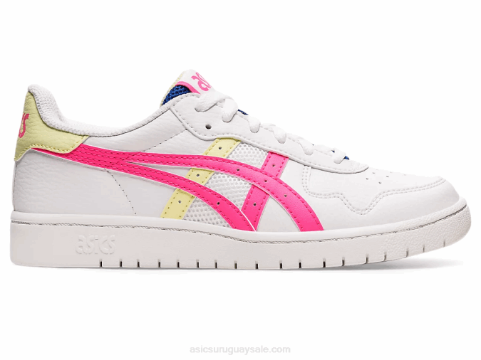 asics_escuela_primaria_blanco_rosa_fuerte_estilo_moderno.png Asics escuela primaria blanco rosa fuerte estilo moderno - Image 1