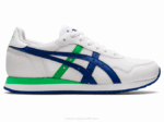 Asics escuela primaria corredor tigre blanco azul monaco