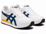 Asics escuela primaria corredor tigre blanco índigo ligero - Image 2