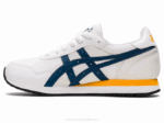 Asics escuela primaria corredor tigre blanco índigo ligero - Image 4