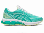 Asics escuela primaria gel quantum 180 vii cascada verde hielo