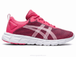 Asics escuela primaria gel quantum camafeo rosa comodidad y estilo