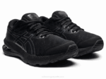 Asics escuela primaria gt2000 zapatillas negras cómodas y duraderas - Image 2