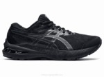 Asics escuela primaria gt2000 zapatillas negras cómodas y duraderas