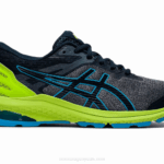 Asics escuela primaria GT-1000 azul francés aguamarina estilo moderno