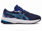 Asics escuela primaria gt-1000 azul índigo estilo y comodidad
