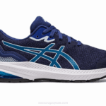 Asics escuela primaria gt-1000 azul índigo estilo y comodidad