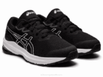 Asics escuela primaria GT-1000 blancas y negras para niños - Image 2