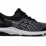 Asics escuela primaria gt-1000 blanco negro zapatillas deportivas