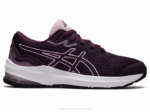 Asics escuela primaria GT-1000 ciruela profunda y rosa vibrante