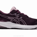 Asics escuela primaria GT-1000 ciruela profunda y rosa vibrante