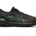 Asics escuela primaria GT-1000 gris grafito hoja nueva estilo y confort