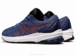 Asics escuela primaria gt-1000 océano azul profundo para niños - Image 3