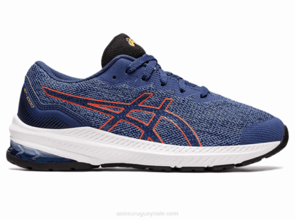 Asics escuela primaria gt-1000 océano azul profundo para niños