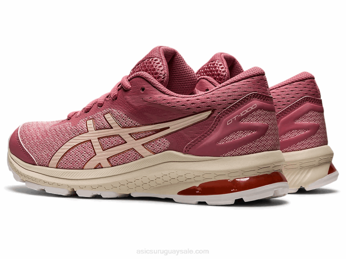 Asics escuela primaria gt-1000 rosa ahumado y rosa perla para niños - Image 3