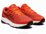 Asics escuela primaria gt-1000 tomate cherry y negro cómodo y moderno - Image 2