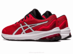 Asics Escuela Primaria GT-1000 Zapatillas Rojo Eléctrico Blanco - Image 3