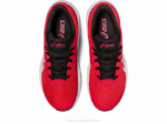 Asics Escuela Primaria GT-1000 Zapatillas Rojo Eléctrico Blanco - Image 6