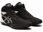 Asics escuela primaria matflex 6 zapatillas negras y plateadas - Image 2