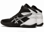 Asics escuela primaria matflex 6 zapatillas negras y plateadas - Image 3