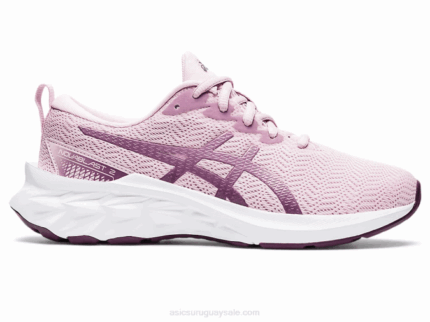 Asics escuela primaria novablast 2 rosa plata brillante