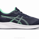 Asics escuela primaria patriota 13 medianoche hoja nueva deportiva
