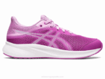 Asics escuela primaria patriota 13 zapatillas orquídea cielo suave