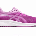 Asics escuela primaria patriota 13 zapatillas orquídea cielo suave